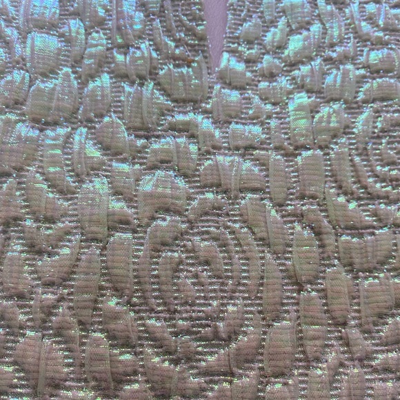 EUC J Crew Collection Iridescent Top Lined SZ 6 Floral Pattern Jenna Lyons Era - Picture 8 of 8